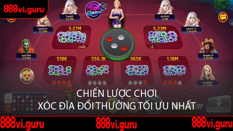 Chiến Lược Chơi Xóc Đĩa Đổi Thưởng Tối Ưu Nhất