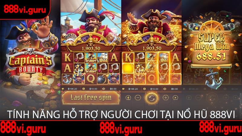 Tính Năng Hỗ Trợ Người Chơi Tại Nổ Hũ 888VI